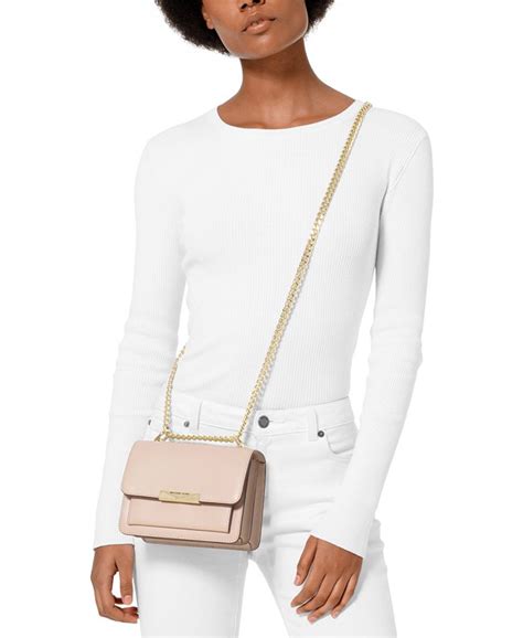 michael michael kors mini leather jade gusset crossbody|Michael Kors Jade Extra Small Women’s Gusset Crossbody.